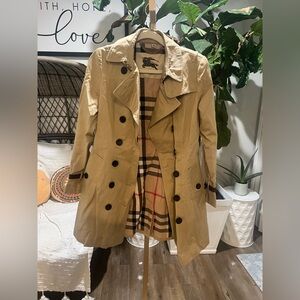 Burberry Beige Trench Coat